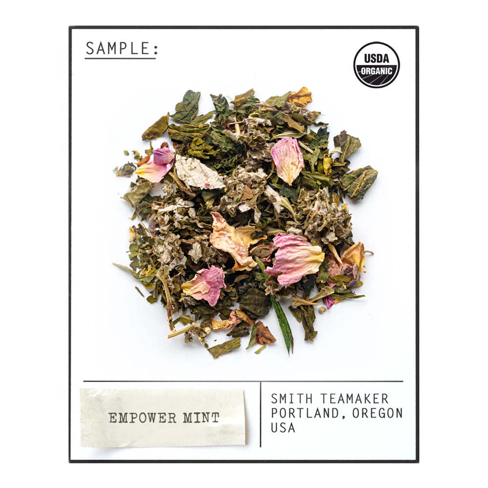 SMITH TEAMAKER - EMPOWER MINT WOMEN'S WELLNESS TEA BLEND NO. 4 (15 TEA BAGS, 1.22 OZ)