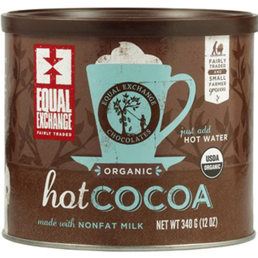 EQUAL EXCHANGE - ORGANIC HOT COCOA MIX (12 OZ)