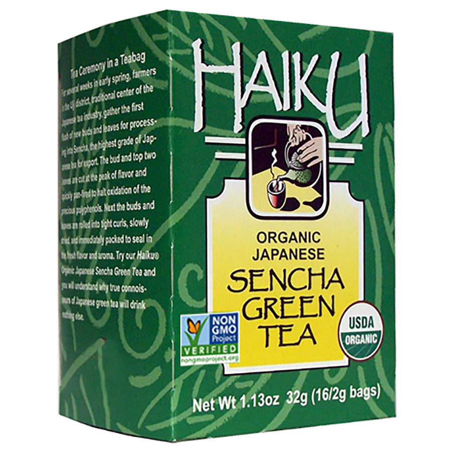 GREAT EASTERN SUN - ORGANIC HAIKU JAPANESE GREEN TEA (16 TEA BAGS, 1.13 OZ)