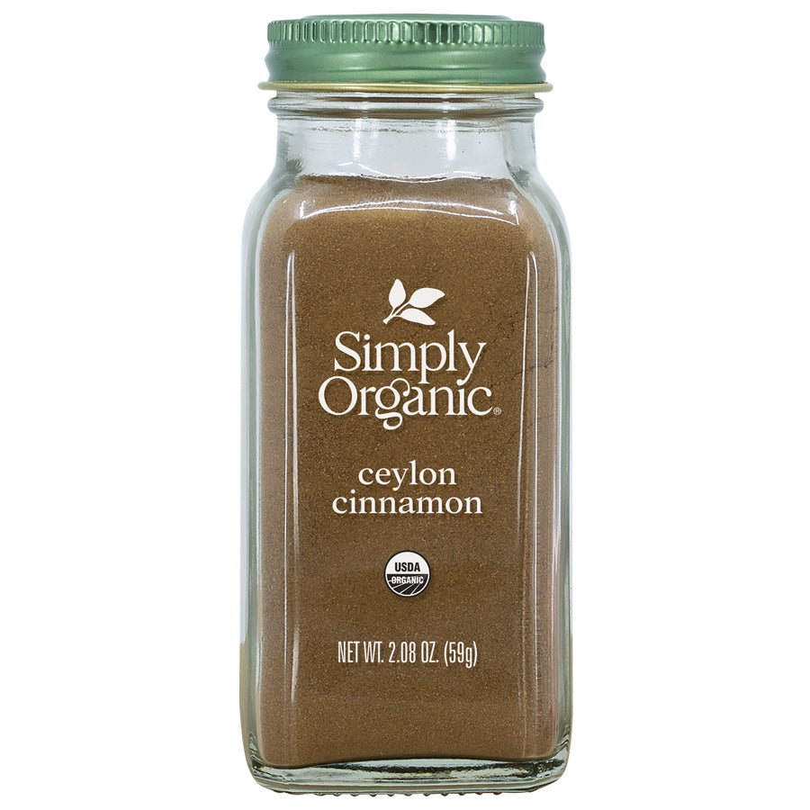 SIMPLY ORGANIC - GROUND CEYLON CINNAMON (2.08 OZ BOTTLE)