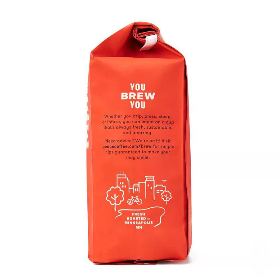 PEACE COFFEE - GROUND TWIN CITIES SIGNATURE BLEND (12 OZ)