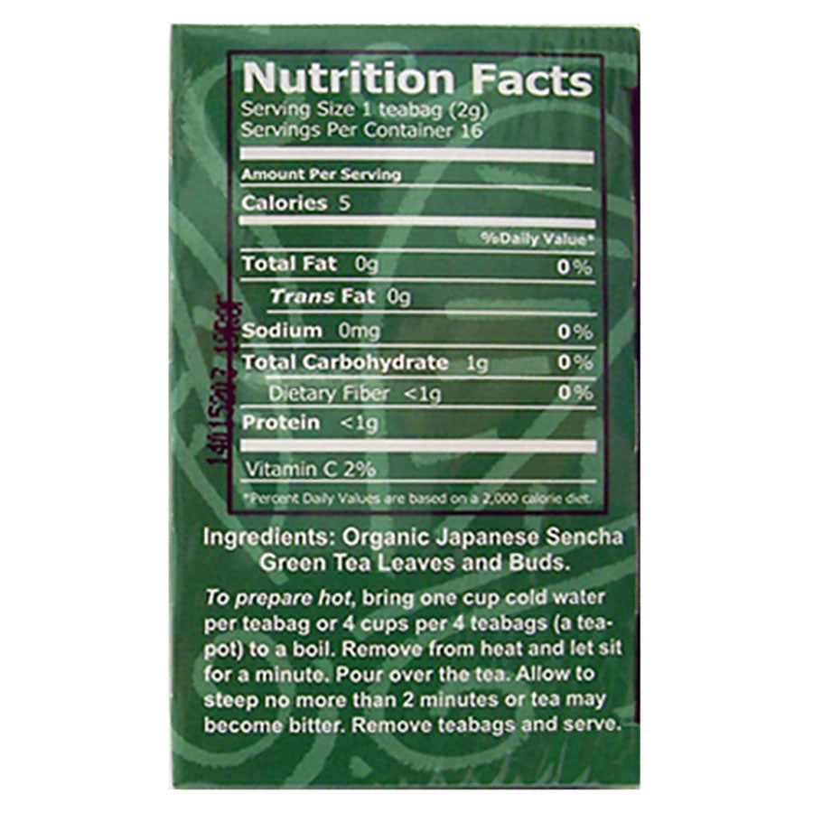 GREAT EASTERN SUN - ORGANIC HAIKU JAPANESE GREEN TEA (16 TEA BAGS, 1.13 OZ)