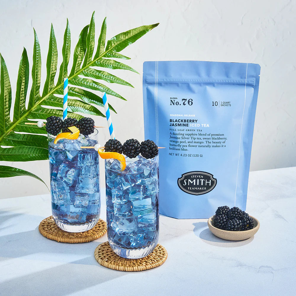 SMITH TEAMAKER - BLACKBERRY JASMINE ICED TEA NO. 76 (10 1QT SACHETS)