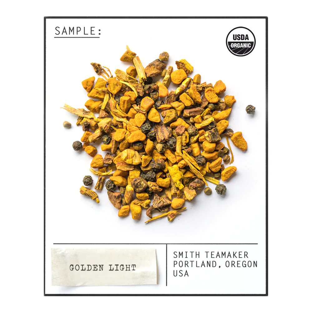 SMITH TEAMAKER - ORGANIC GOLDEN LIGHT TURMERIC BLEND NO. 54 (LOOSE LEAF, 1 LB)
