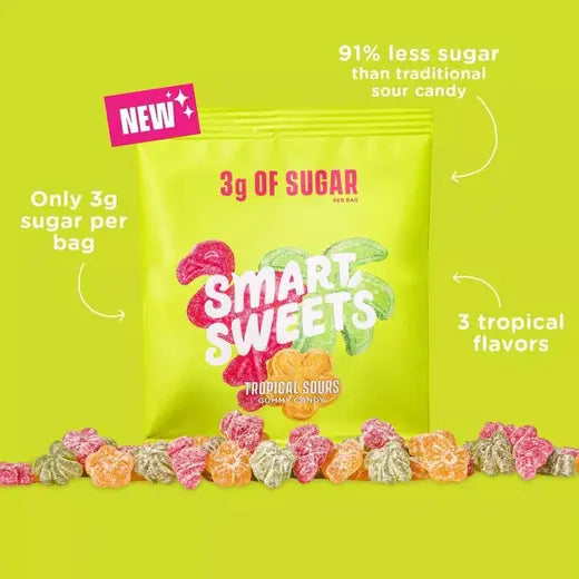 SMARTSWEETS - TROPICAL SOURS (1.8 OZ BAG)