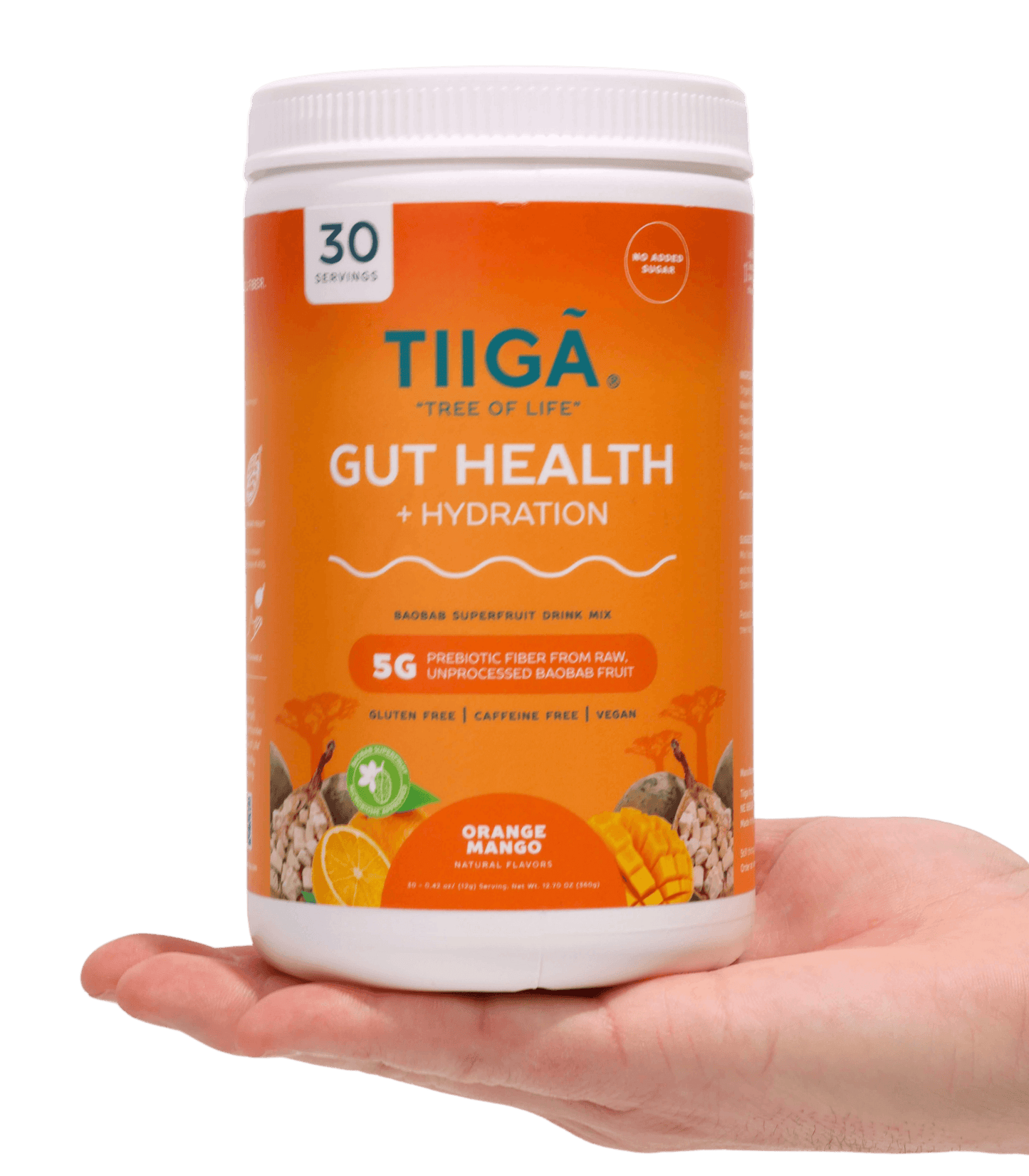 TIIGA Gut Health + Hydration | 30 Serving Tubs