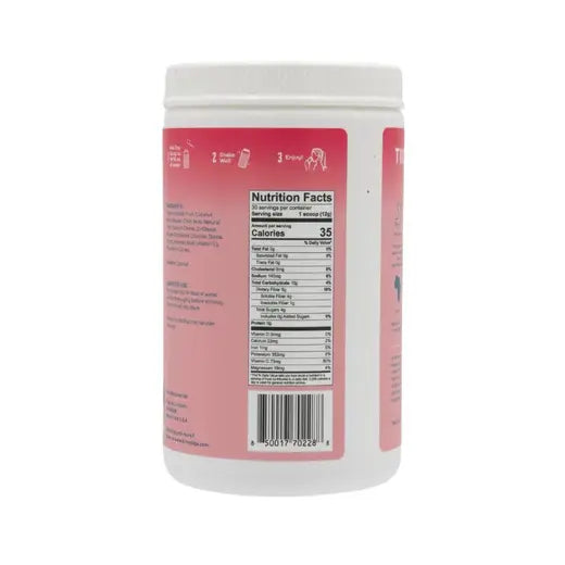 TIIGA - RASPBERRY LEMONADE GUT HEALTH + HYDRATION (12.7 OZ CANISTER, 30 SERVINGS)