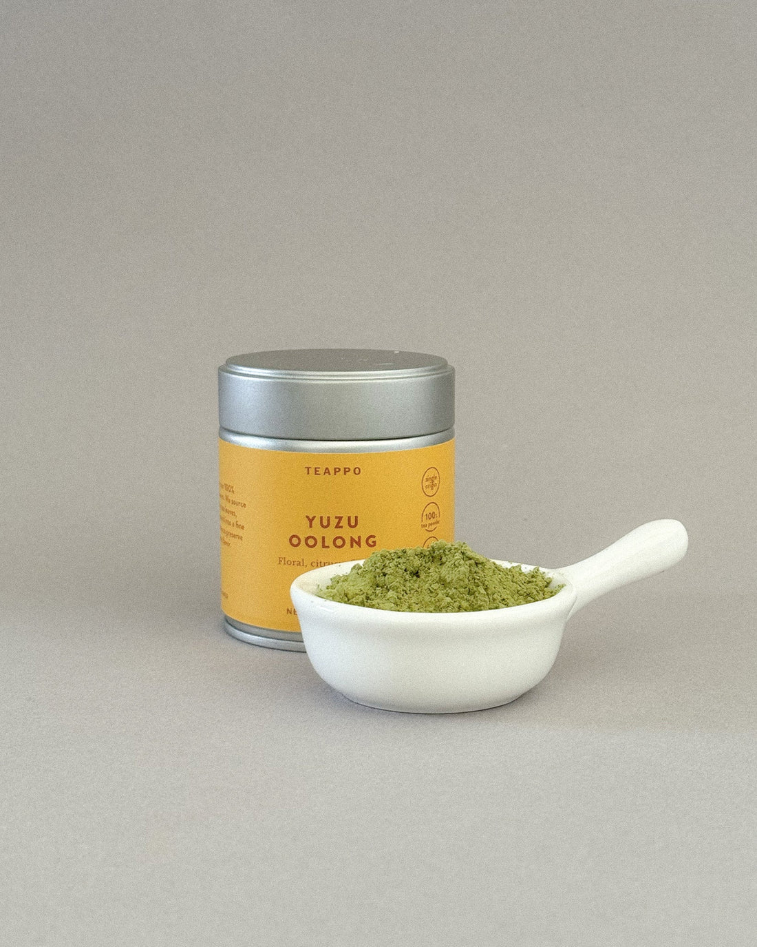 Teappo - Yuzu Oolong Powder (1.4 oz / 40 g)