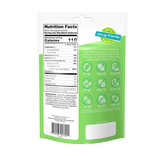 YUMEARTH - ORGANIC SOUR LITTLES (5 OZ BAG)