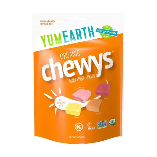 YUMEARTH - ORGANIC CHEWYS (5 OZ BAG)