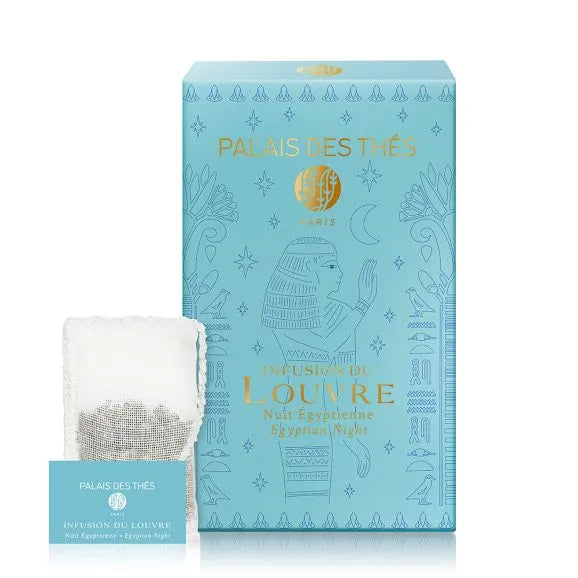 PALAIS DES THÉS - THÉ DU LOUVRE EGYPTIAN NIGHT TEA (20 BAGS, HERBAL TEA)
