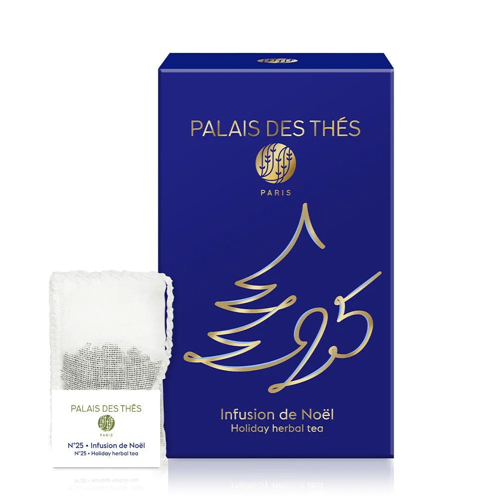 PALAIS DES THÉS - ORGANIC HOLIDAY GARDEN HERBAL TEA (20 TEA BAGS, N° 25)
