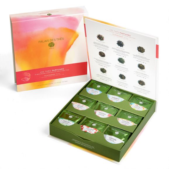 PALAIS DES THÉS - ASSORTED FLAVORED TEAS (45 ASSORTMENT GIFT BOX)