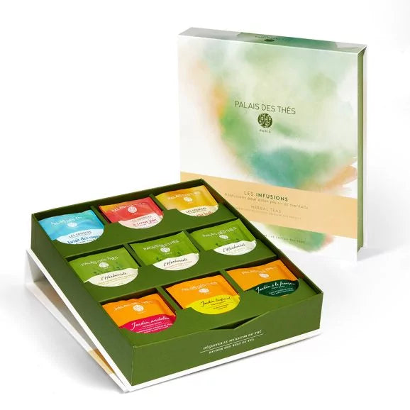PALAIS DES THÉS - ASSORTED HERBAL TEAS (45 ASSORTMENT GIFT BOX)