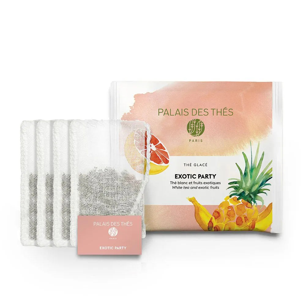 PALAIS DES THÉS - EXOTIC PARTY ICED WHITE TEA (4 XL POUCHES)