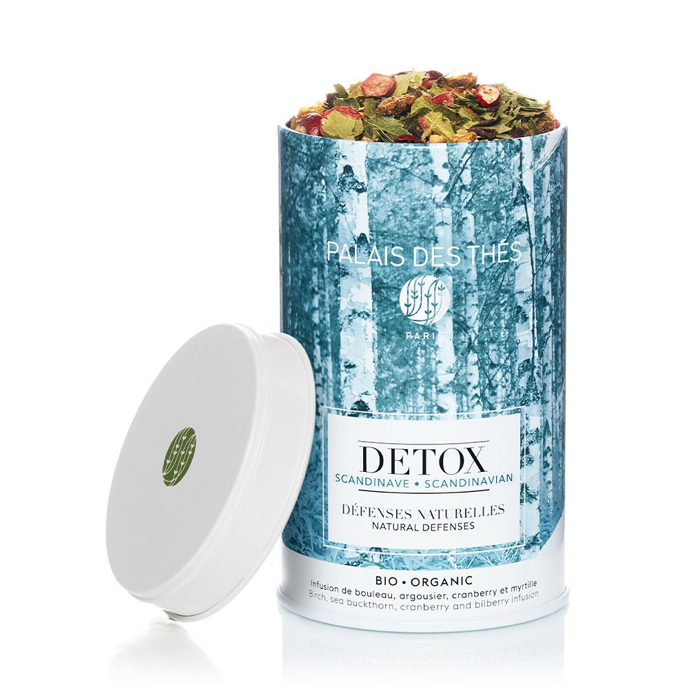 PALAIS DES THÉS - ORGANIC SCANDINAVIAN NATURAL DEFENSES DETOX TEA (3.5 OZ TIN)