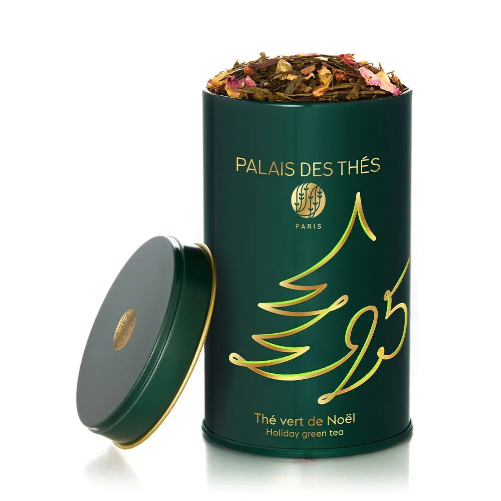 PALAIS DES THÉS - ORGANIC HOLIDAY GREEN TEA (3.5 OZ TIN, N° 25)