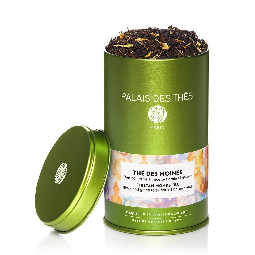 PALAIS DES THÉS - TIBETAN MONKS TEA GREEN TEA (3.5 OZ TIN)