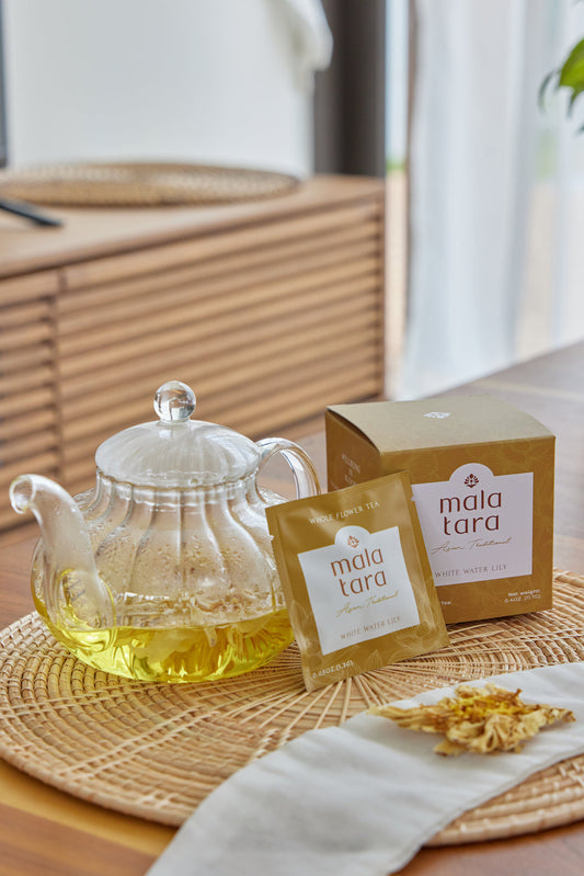 Water Lily Whole Flower Tea Box