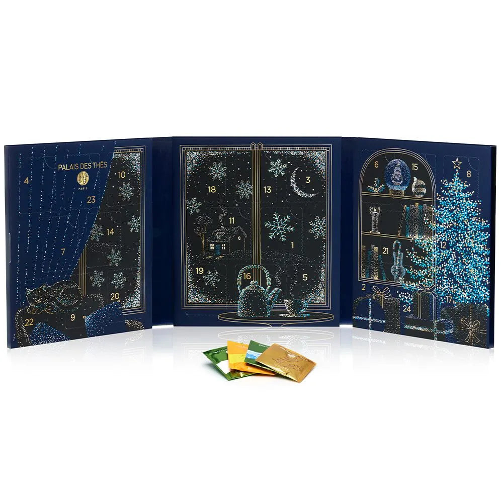 PALAIS DES THÉS - 2025 TEA ADVENT CALENDAR (24 ASSORTED TEA BAGS)