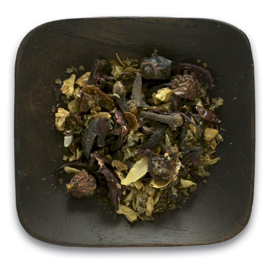 FRONTIER CO-OP ORANGE SPICE HERBAL TEA (1 LB, KOSHER TEA)