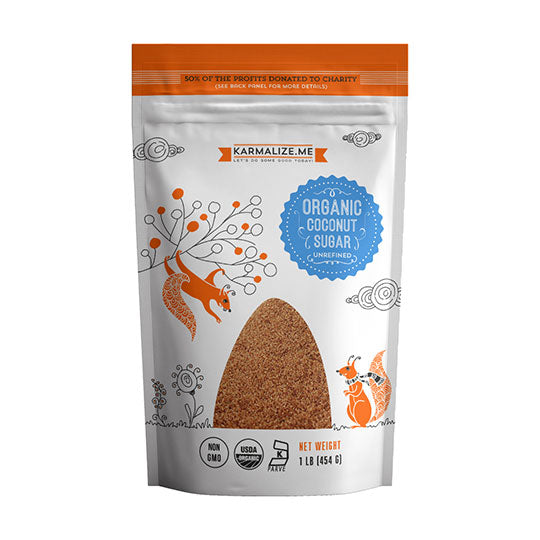 KARMALIZE.ME ORGANIG COCONUT SUGAR (1 LB, KOSHER)