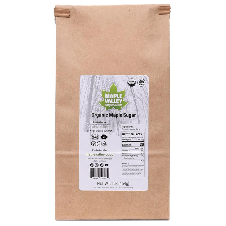 MAPLE VALLEY COOPERATIVE - MAPLE SUGAR (1 LB. BAG)