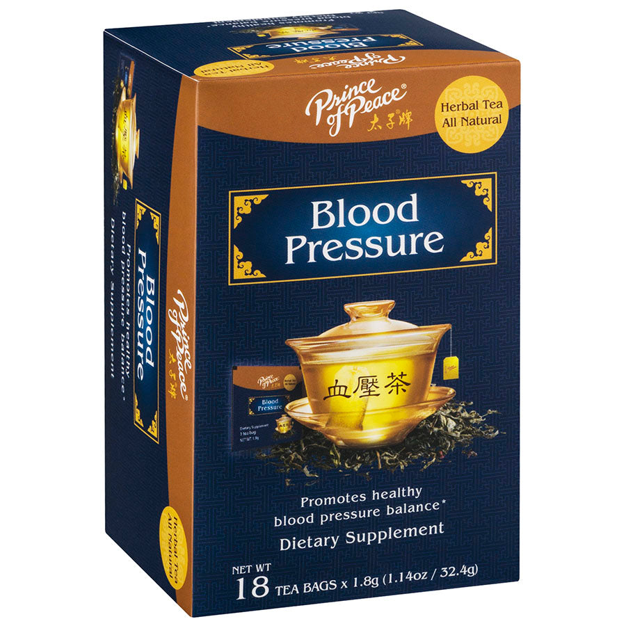 PRINCE OF PEACE - BLOOD PRESSURE HERBAL TEA (18 TEA BAGS, 1.14 OZ)