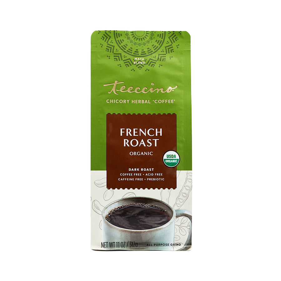 TEECCINO - FRENCH ROAST HERBAL COFFEE (11 OZ)