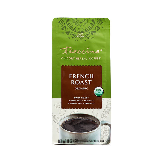 TEECCINO - FRENCH ROAST HERBAL COFFEE (11 OZ)