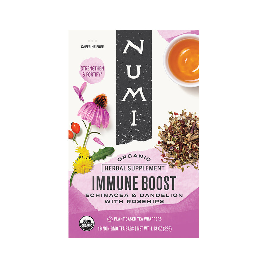 NUMI TEA - IMMUNE BOOST TEA (16 TEA BAGS, 1.13 OZ)