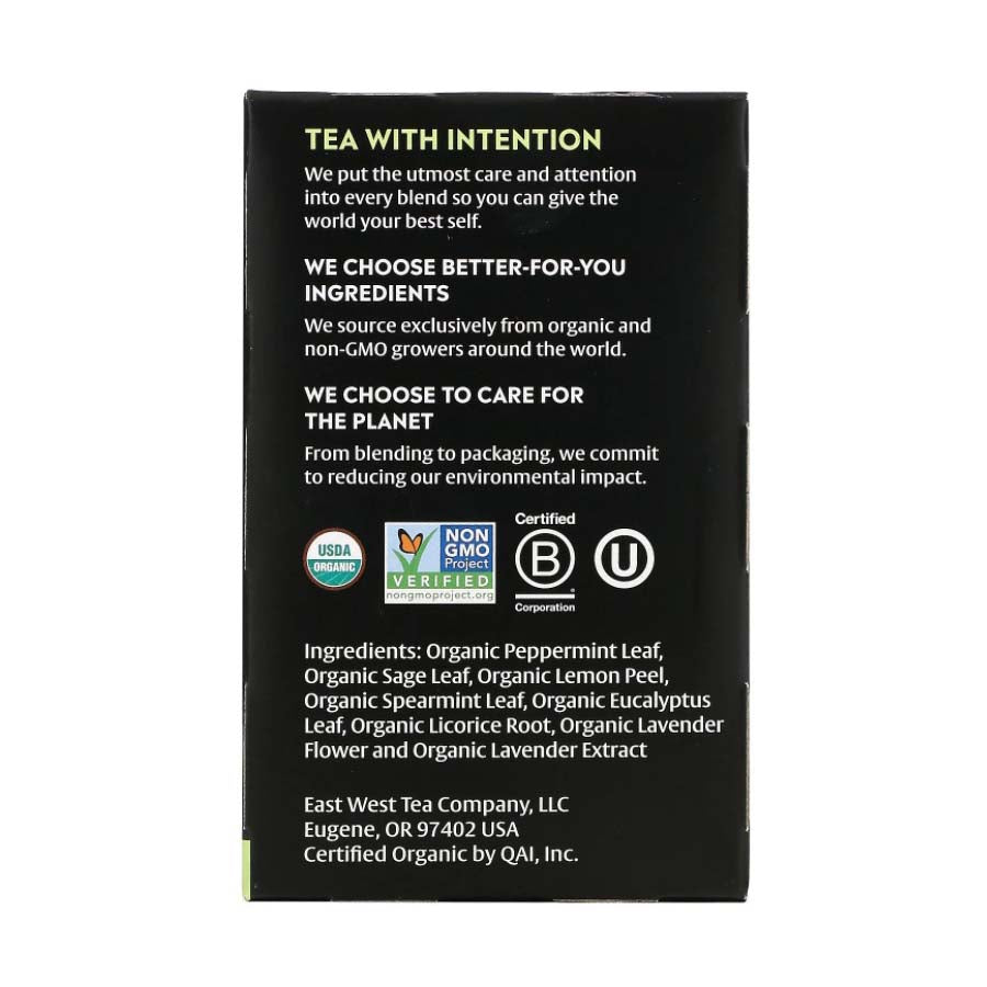 CHOICE TEA - MINT SAGE HERBAL TEA (16 TEA BAGS, 1.02 OZ)