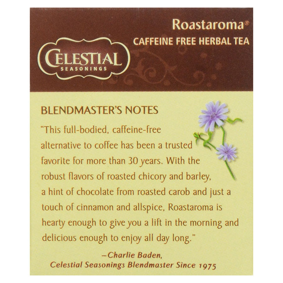 CELESTIAL SEASONINGS - ROASTAROMA HERBAL TEA (20 TEA BAGS, 3.2 OZ)