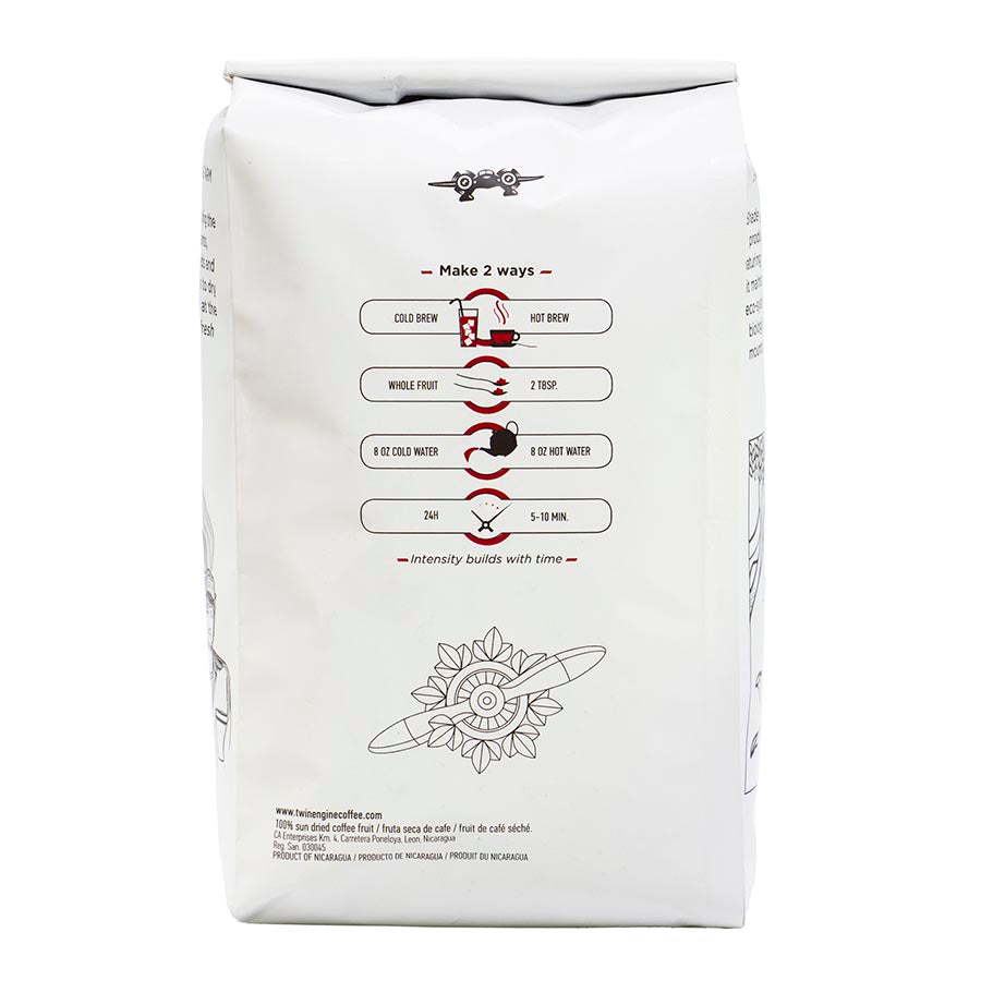 TWIN ENGINE COFFEE - ORGANIC FRUIT TEA CASCARA (1 LB. BAG)