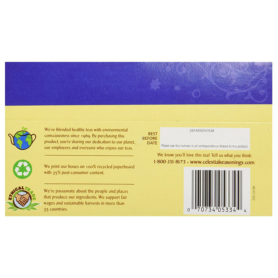 CELESTIAL SEASONINGS - TENSION TAMER HERBAL TEA (20 TEA BAGS, 1.5 OZ)