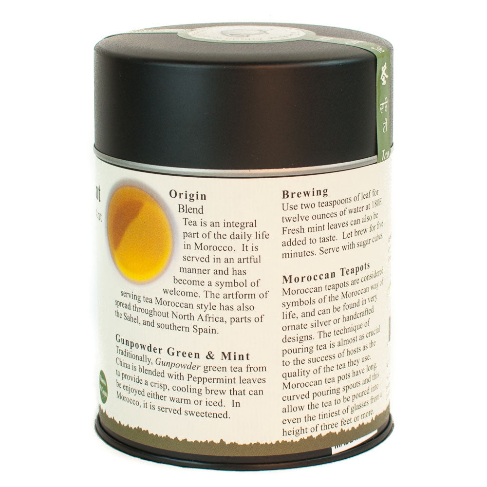 THE TAO OF TEA - MOROCCAN MINT LOOSE LEAF TEA (3.5 OZ TIN)