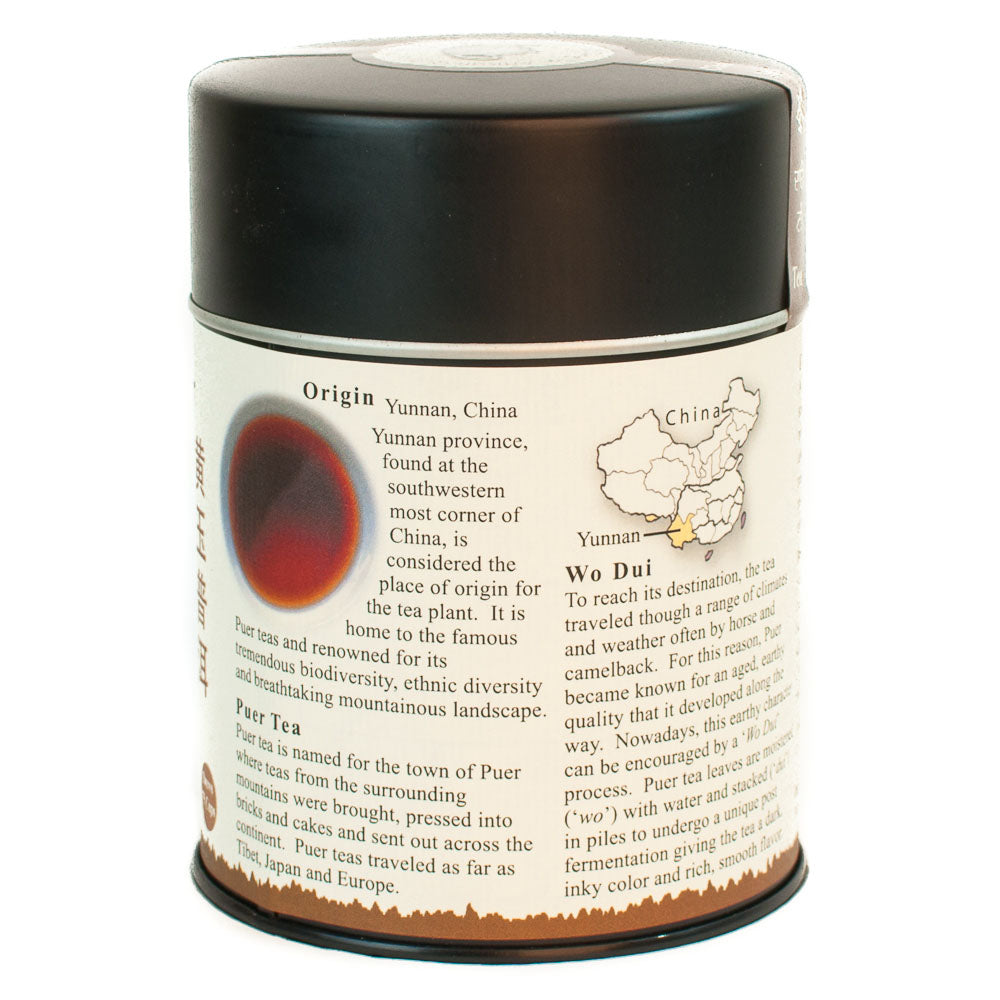 THE TAO OF TEA - TOPAZ PUER LOOSE LEAF TEA (3.5 OZ TIN)