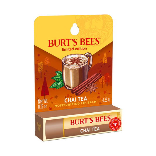 BURT'S BEES CHAI TEA LIP BALM (1 TUBE, 0.15 OZ)