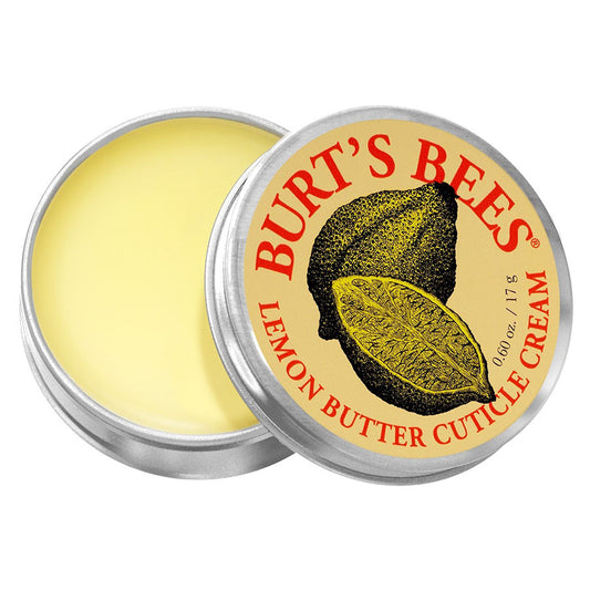 BURT'S BEES LEMON BUTTER CUTICLE CREAM TIN (0.60 OZ)