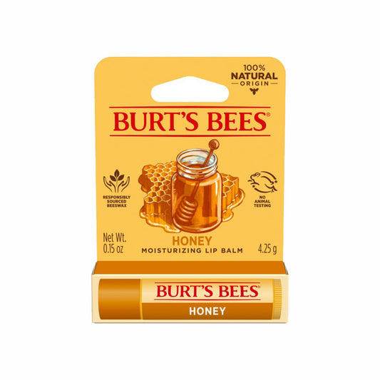 BURT'S BEES HONEY LIP BALM (1 TUBE)