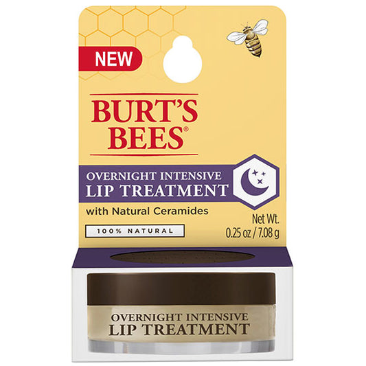 BURT'S BEES OVERNIGHT INTENSE LIP TREATMENT (0.25 OZ)