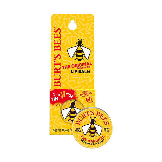 BURT'S BEES BEESWAX LIP BALM TIN (0.30 OZ)