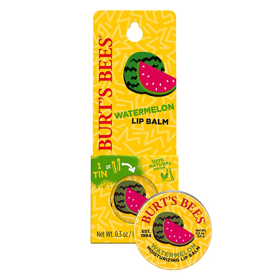 BURT'S BEES WATERMELON LIP BALM TIN (0.30 OZ)