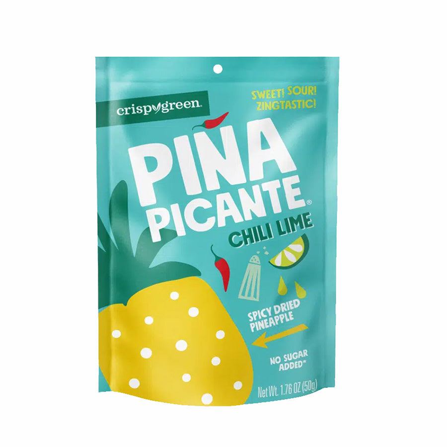 CRISPY GREEN - PINA PICANTE CHILI LIME FREEZE-DRIED FRUIT (1.76 OZ POUCH)