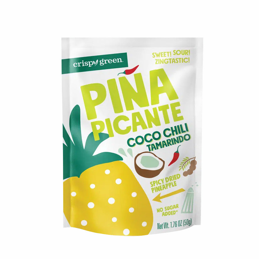 CRISPY GREEN - PINA PICANTE COCO CHILI TAMARINDO FREEZE-DRIED FRUIT (1.76 OZ POUCH)