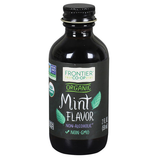 FRONTIER CO-OP ORGANIC MINT FLAVOR (2 FL OZ)