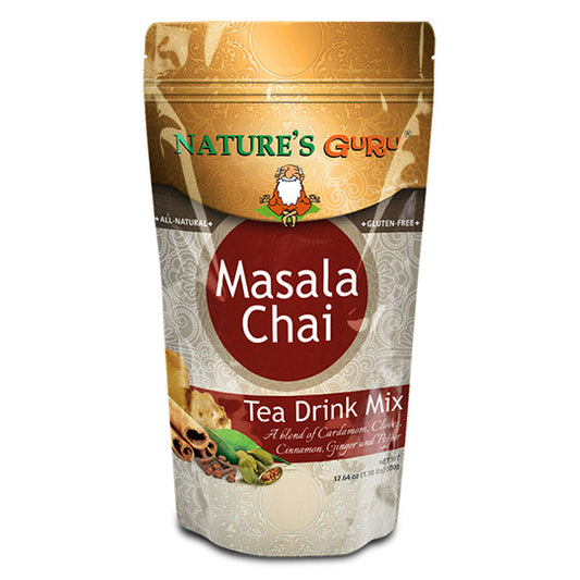 NATURE'S GURU - SWEETENED MASALA CHAI TEA DRINK MIX (1.1 LB BAG)