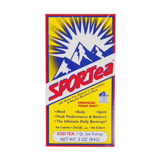 SPORTEA - ICED TEA (7 TEA BAGS, QUART-SIZE, 3.0 OZ)
