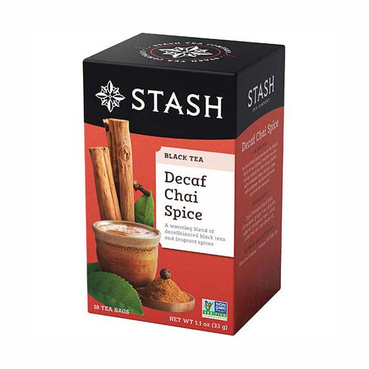 STASH TEA - CHAI SPICE BLACK TEA (18 TEA BAGS, 1.1 OZ)