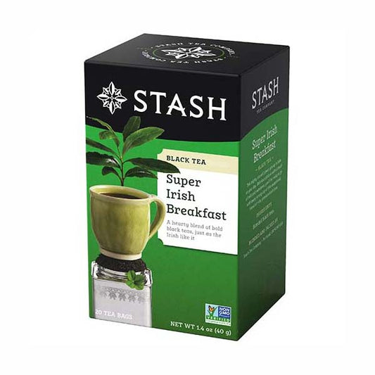 STASH TEA - IRISH BREAKFAST BLACK TEA (20 TEA BAGS, 1.4 OZ)